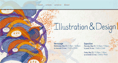 Desktop Screenshot of dawsoncollegeillustration.ca